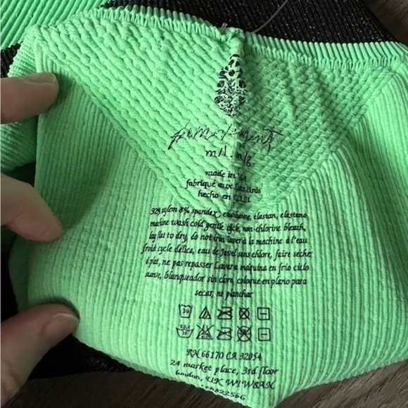 Free People Movement Prajna Seamless Shorts In Fresh Cut Size M/L - Picture 13 of 15